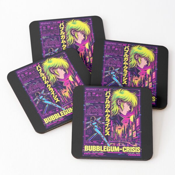 Item preview, Mega Tokyo 2032 Retro Cyberpunk Anime Art designed and sold by zumerdiego.