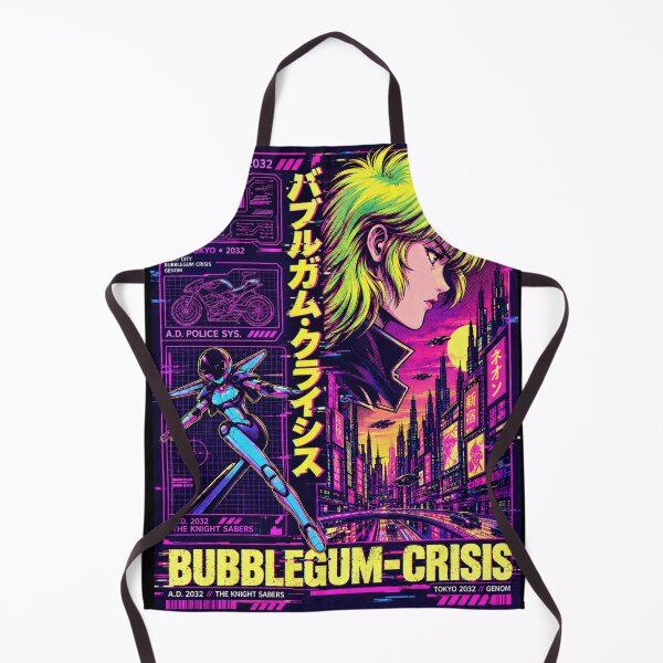 Item preview, Mega Tokyo 2032 Retro Cyberpunk Anime Art designed and sold by zumerdiego.