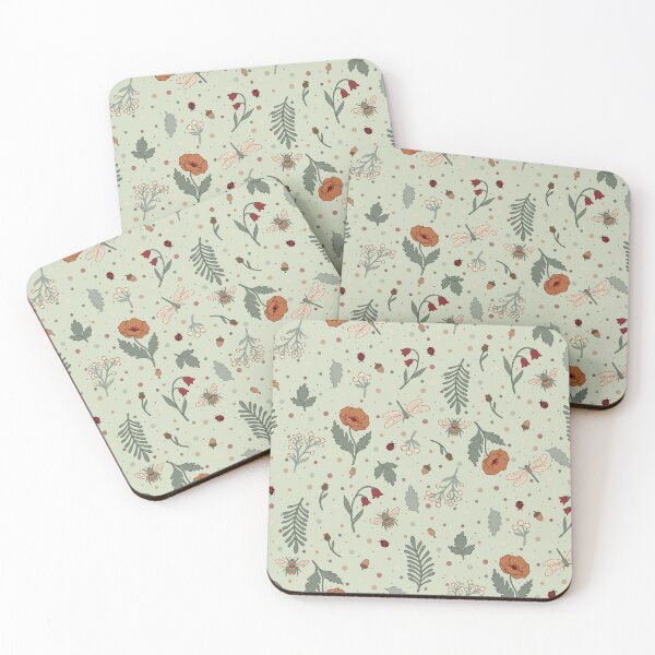 Item preview, Field Poppy and Dragonfly designed and sold by Foximsy.