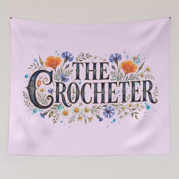 Item preview, The Crocheter – Wildflower Edition by PanaluPrint designed and sold by PanaluPrint .