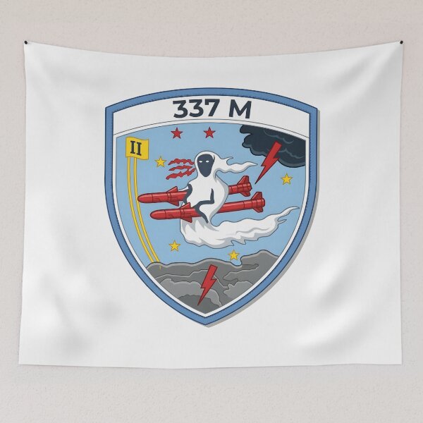 Item preview, Hellenic Air Force 337 All Weather Squadron (337 M) Patch designed and sold by CharlieDesings.