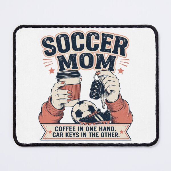 Item preview, Soccer Mom Coffee Car Keys designed and sold by erkancept.