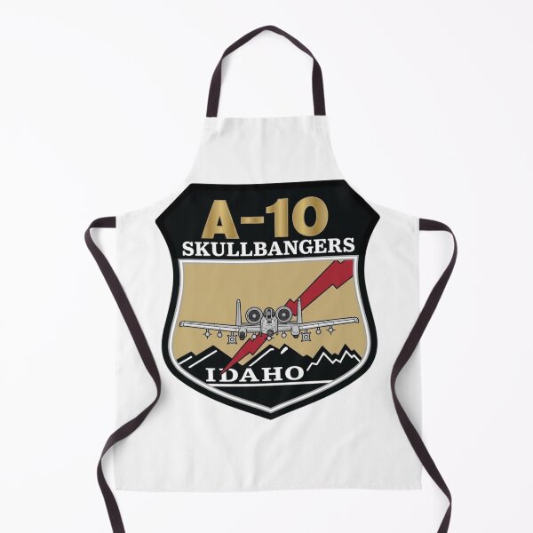 Item preview, 190th Fighter Squadron A-10 Skullbangers Idaho ANG Patch designed and sold by CharlieDesings.