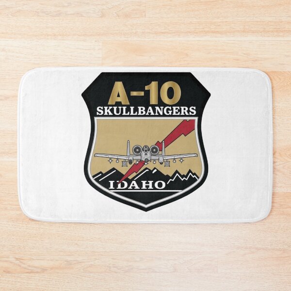 Item preview, 190th Fighter Squadron A-10 Skullbangers Idaho ANG Patch designed and sold by CharlieDesings.