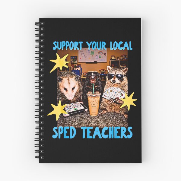 Item preview, Support Your Local SPED Teachers Raccoon Special Education  designed and sold by Byhergawaa.