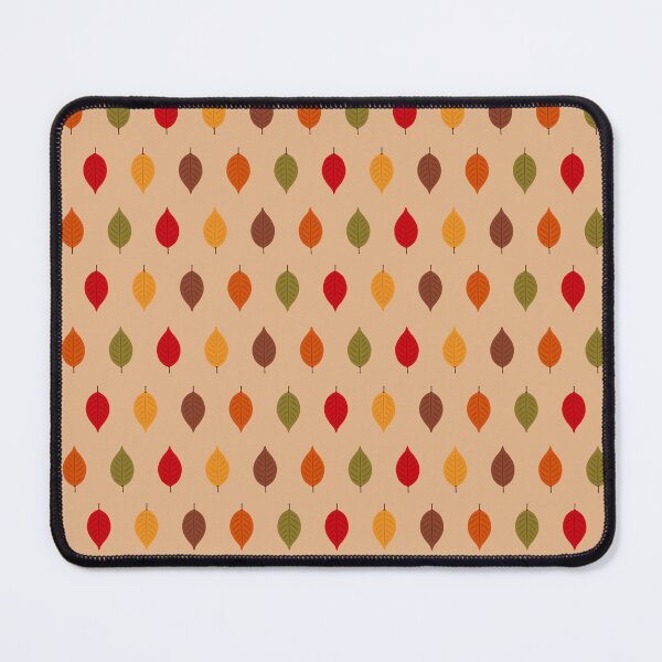 Item preview, Autumn Colorful Round Leaves Pattern designed and sold by miawgigi.