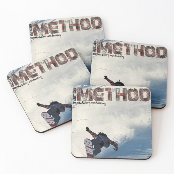 Item preview, Method Snowboard Magazine Cover Snowboarding Skate Design Art Print Poster Wall Tee Vest  designed and sold by Cool Robot Bro..