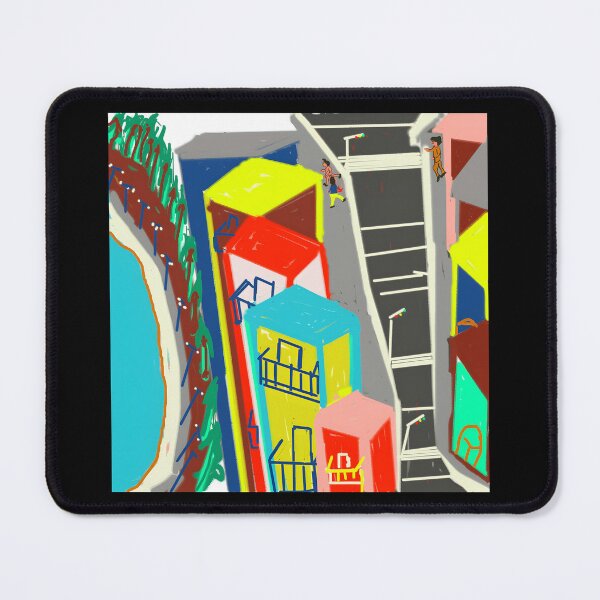 Item preview, Vibrant Urban Landscape Art designed and sold by J-Mindful.