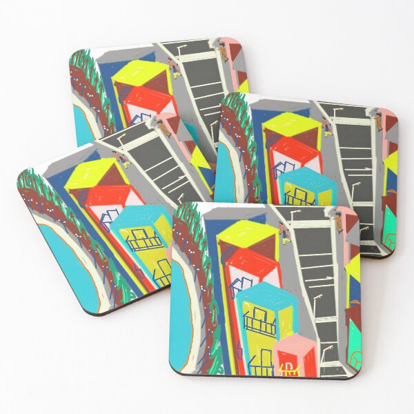 Item preview, Vibrant Urban Landscape Art designed and sold by J-Mindful.