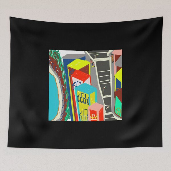 Item preview, Vibrant Urban Landscape Art designed and sold by J-Mindful.