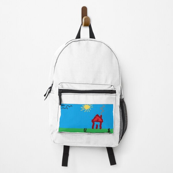 Item preview, My Dad's First Digital Masterpiece - Funny Retro House Meme designed and sold by BadlyDrawnStore.