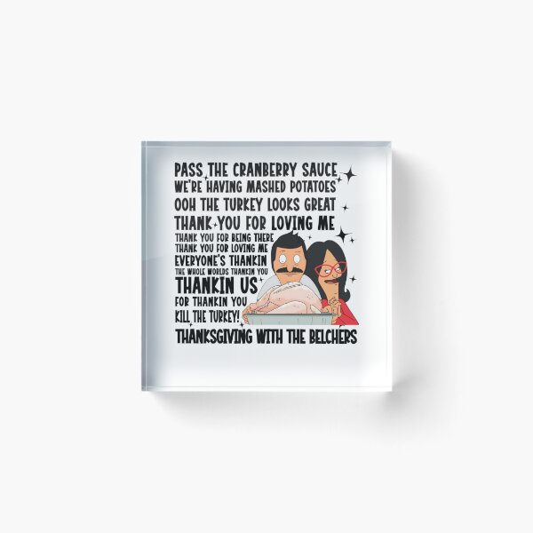 Item preview, Bob's Burgers Thanksgiving Song, Linda Belcher Song, Happy Thanksgiving, Bob's Burgers Turkey  designed and sold by winterkindero.