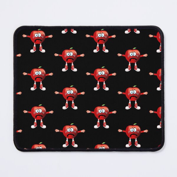 Item preview, Sad Red Apple Animated Character - Boy Version designed and sold by ExpressiveToon.