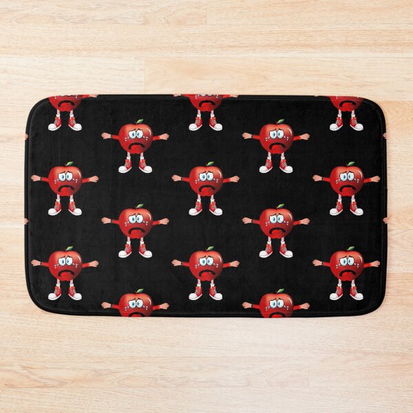 Item preview, Sad Red Apple Animated Character - Boy Version designed and sold by ExpressiveToon.