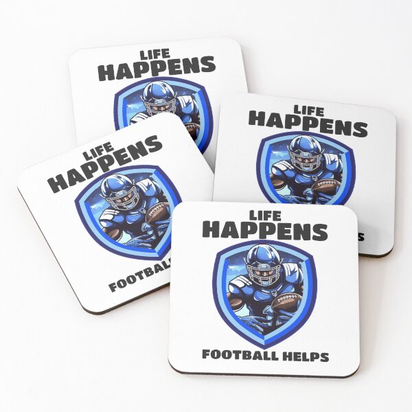 Item preview, Life Happens Football Helps designed and sold by piercedgirl13.