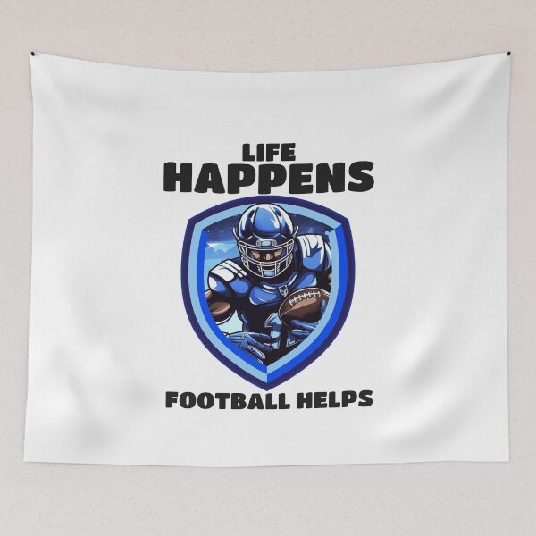 Item preview, Life Happens Football Helps designed and sold by piercedgirl13.