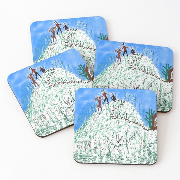 Item preview, Adventure on the Mountain Trail with Dogs designed and sold by J-Mindful.