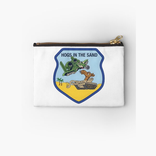 Item preview, USAF A-10 Warthog "Hogs In The Sand" Desert Deployment Patch designed and sold by CharlieDesings.