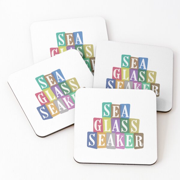 Item preview, Sea Glass SEAker - Sea Glass Lover Gifts - Beachcombing - Retro Vintage Aesthetic designed and sold by DesignByLeo.