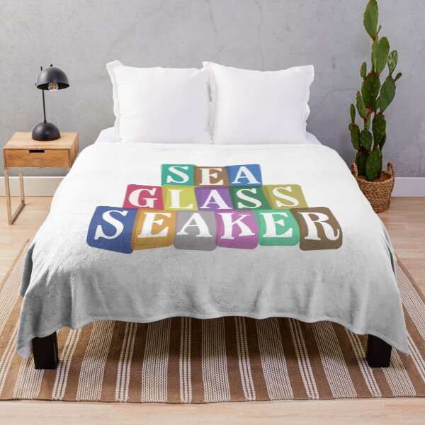 Item preview, Sea Glass SEAker - Sea Glass Lover Gifts - Beachcombing - Retro Vintage Aesthetic designed and sold by DesignByLeo.