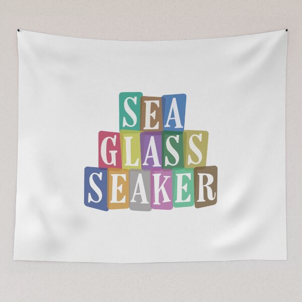 Item preview, Sea Glass SEAker - Sea Glass Lover Gifts - Beachcombing - Retro Vintage Aesthetic designed and sold by DesignByLeo.