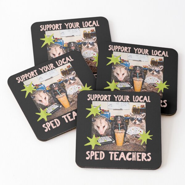 Item preview, Support Your Local SPED Teachers Raccoon Special Education  designed and sold by Byhergawaa.