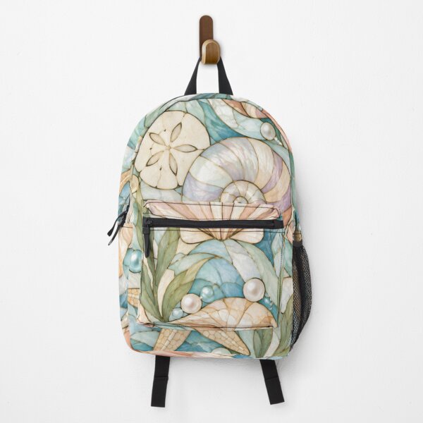 Item preview, Stained glass Coastal Seashells designed and sold by Creativveworrld03.