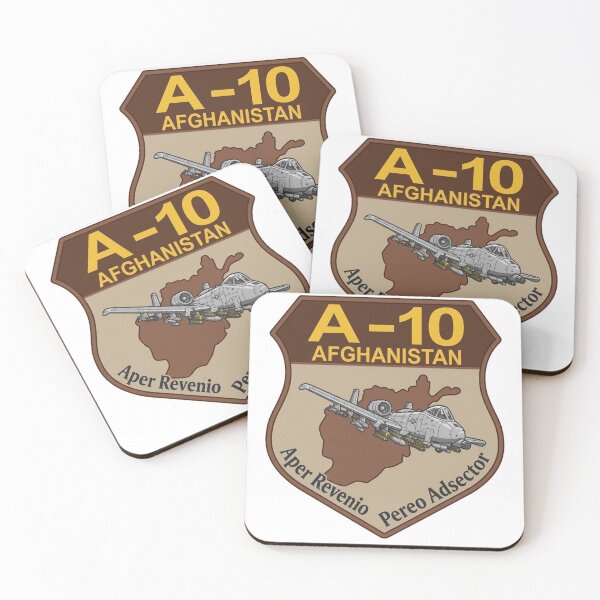 Item preview, USAF A-10 Warthog Afghanistan Operational Deployment Patch designed and sold by CharlieDesings.