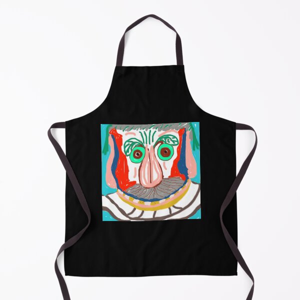 Item preview, Whimsical Abstract Clown Face Art designed and sold by J-Mindful.