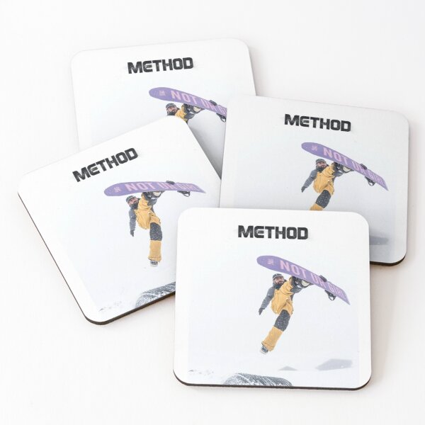 Item preview, Method Snowboard Magazine Cover Snowboarding Skate Design Art Print Poster Wall Tee Vest  designed and sold by Cool Robot Bro..