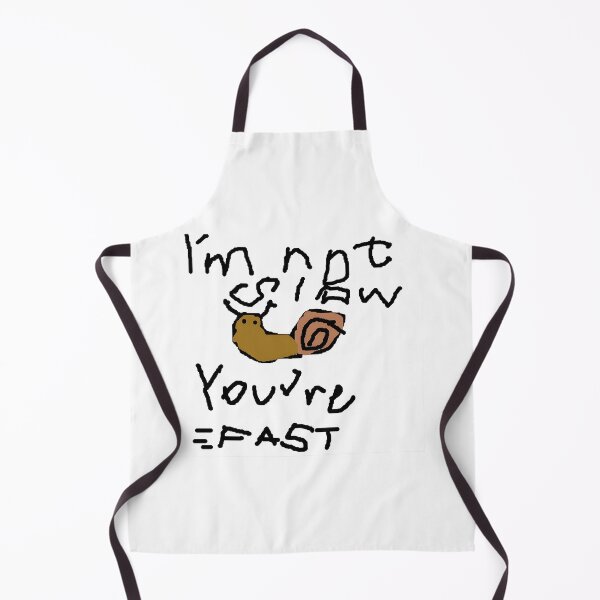 Item preview, I'm Not Slow You're Fast - Funny Gamer Snail Ping Meme designed and sold by VisualTshirts.