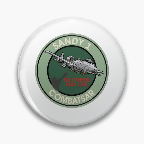 Item preview, USAF A-10 Sandy 1 Combat Search and Rescue (COMBATSAR) Patch    designed and sold by CharlieDesings.