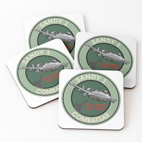 Item preview, USAF A-10 Sandy 1 Combat Search and Rescue (COMBATSAR) Patch    designed and sold by CharlieDesings.