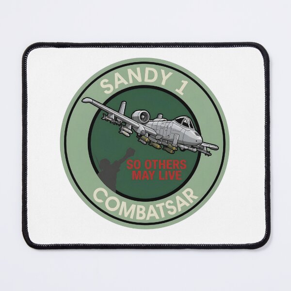 Item preview, USAF A-10 Sandy 1 Combat Search and Rescue (COMBATSAR) Patch designed and sold by CharlieDesings.