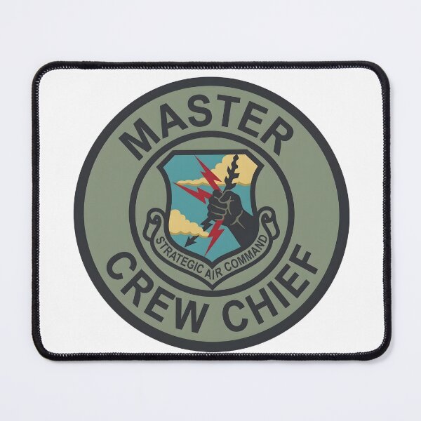 Item preview, USAF Strategic Air Command Master Crew Chief Patch designed and sold by CharlieDesings.