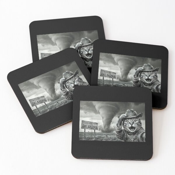 Item preview, Cat Taking Selfie With Tornado Meteorologist  designed and sold by Byhergawaa.