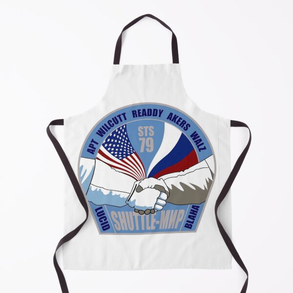 Item preview, NASA Space Shuttle STS-79 Atlantis Shuttle-Mir Mission Patch designed and sold by CharlieDesings.