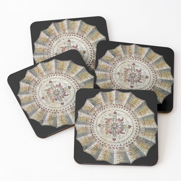 Item preview, Ancient Greco-Roman Mosaic Rosette Pattern designed and sold by Banal25.