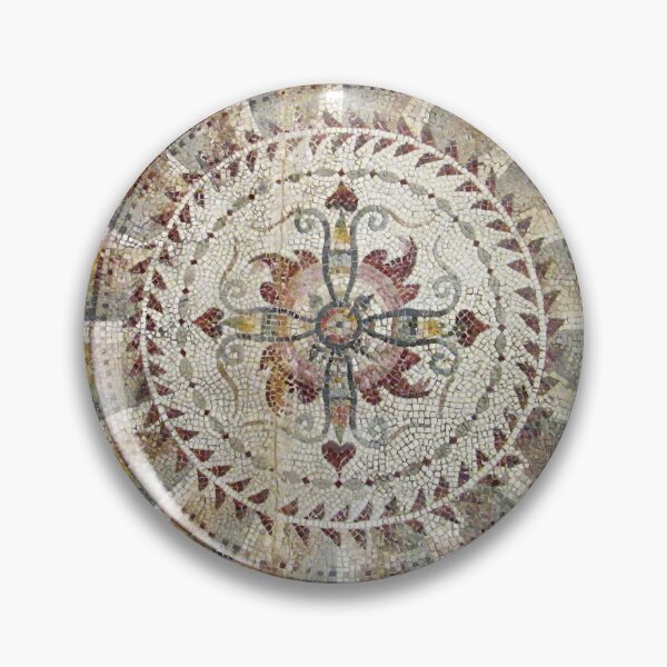 Item preview, Ancient Greco-Roman Mosaic Rosette Pattern designed and sold by Banal25.