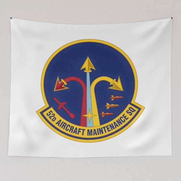 Item preview, USAF 52d Aircraft Maintenance Squadron (52d AMXS) Patch designed and sold by CharlieDesings.
