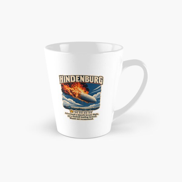 Item preview, Hindenburg One Star Review - Funny Aviation Disaster Dark Humor designed and sold by Neurospicy Trolls.