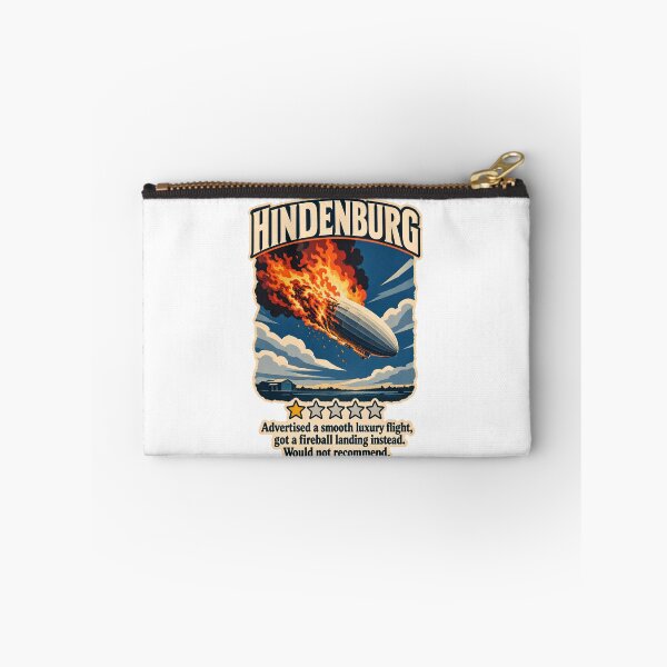 Item preview, Hindenburg One Star Review - Funny Aviation Disaster Dark Humor designed and sold by Neurospicy Trolls.