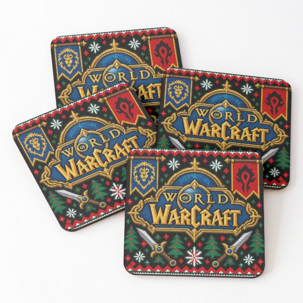 Item preview, World of Warcraft Christmas Ugly Sweater designed and sold by Gabriela Mihai.