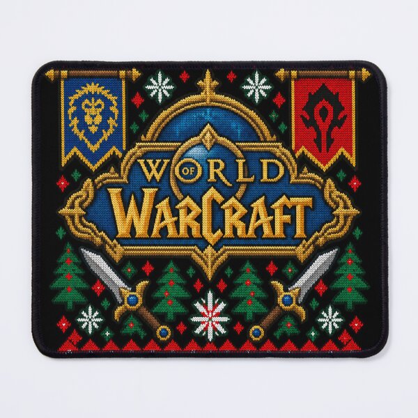 Item preview, World of Warcraft Christmas Ugly Sweater designed and sold by Gabriela Mihai.