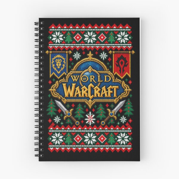 Item preview, World of Warcraft Christmas Ugly Sweater designed and sold by Gabriela Mihai.