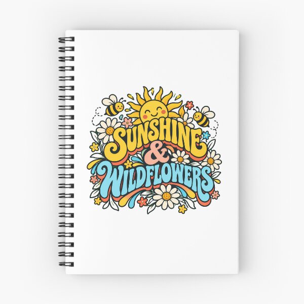 Item preview, Sunshine Flower Cartoon Happy Bees Summer Nature Lover designed and sold by nortowelcomics.