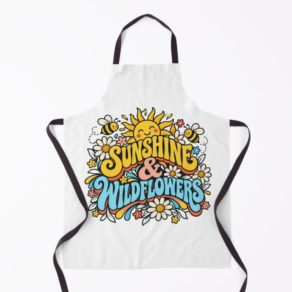 Item preview, Sunshine Flower Cartoon Happy Bees Summer Nature Lover designed and sold by nortowelcomics.