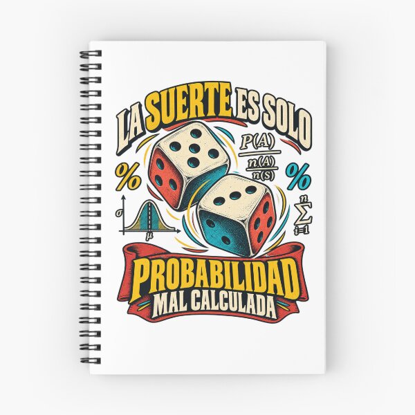 Item preview, La Suerte Es Solo Probabilidad - Math designed and sold by Good Mood Foundry.