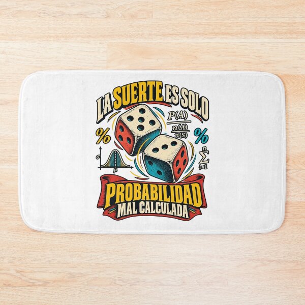 Item preview, La Suerte Es Solo Probabilidad - Math designed and sold by Good Mood Foundry.