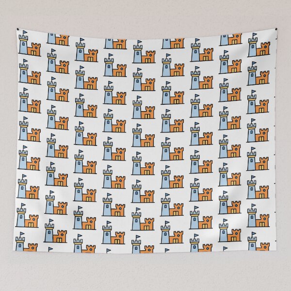 Item preview, Medieval Fortress Castle  designed and sold by BetweenForms.